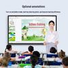65-inch Smart Interactive Flat Panel Display with Dual OS and Mobile Stand (CN version)