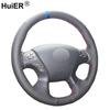 For Infiniti JX35 M35 M25 M56 Q70 QX60 Hand Sewing Car Steering Wheel Cover