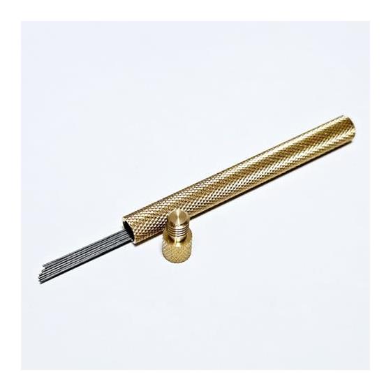 Mechanical Pencil Lead Cylinder Brass Diamond Knurled Type