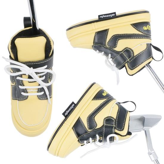 Pokrývka hlavy golfové hole Odolná proti opotřebení Odolná proti poškrábání Legrační bota ve tvaru boty Potah chrániče golfové hole Golfové příslušenství