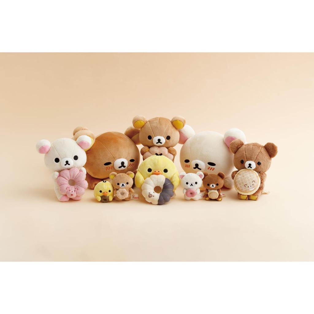 MV27101 Rilakkuma X Mister Donut Donut Makumaku Plush Toy Rilakkuma
