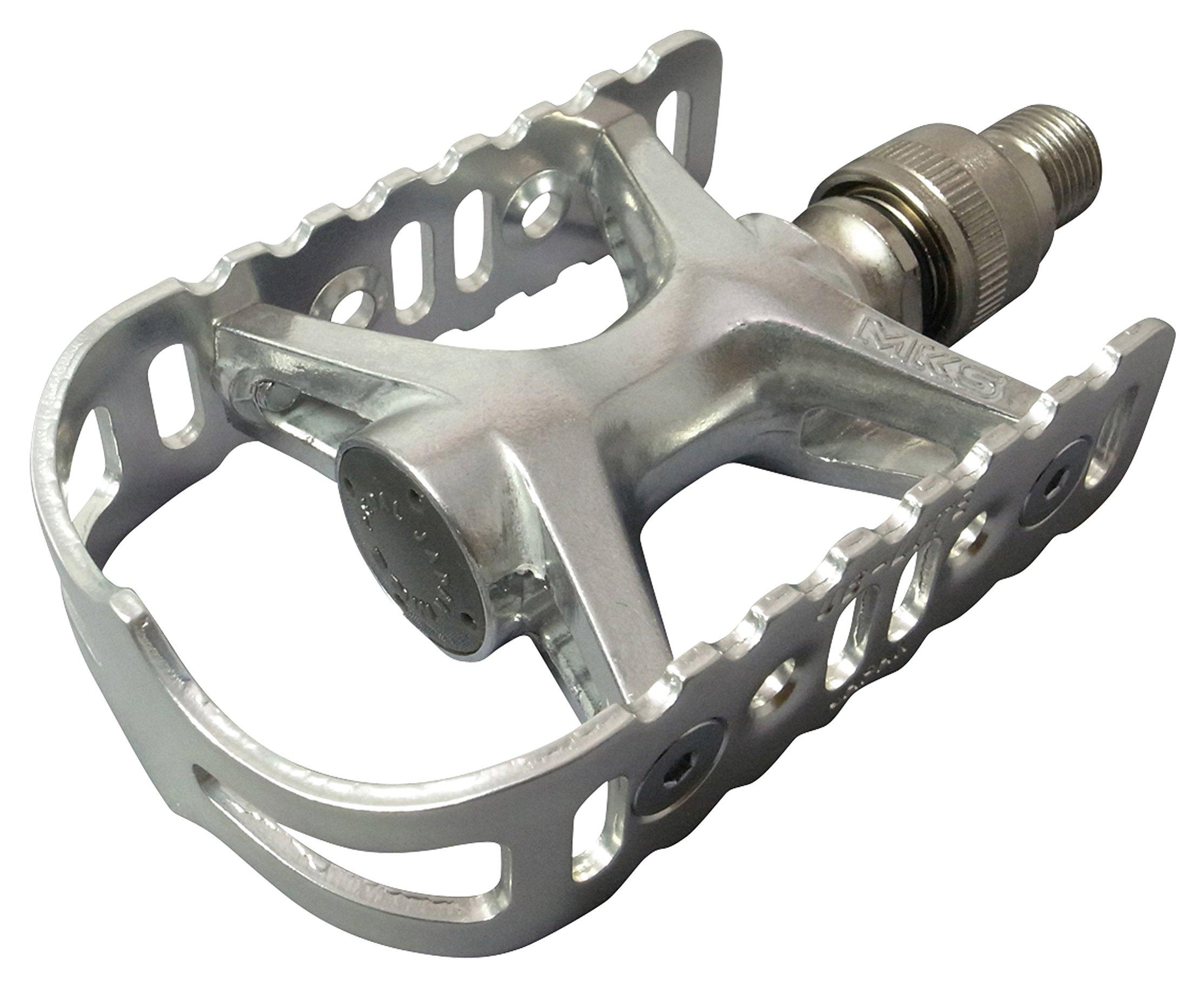 MKS Ezy Bicycle Silver (Mikashima Manufacturing) UB-LITE Pedals,