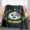 Maccabi Fußball Club Bedruckte Decken Weiche Flanelldecken für Sofa Bett Geschenke für Männer Frauen Picknickdecke Weihnachtsgeschenke