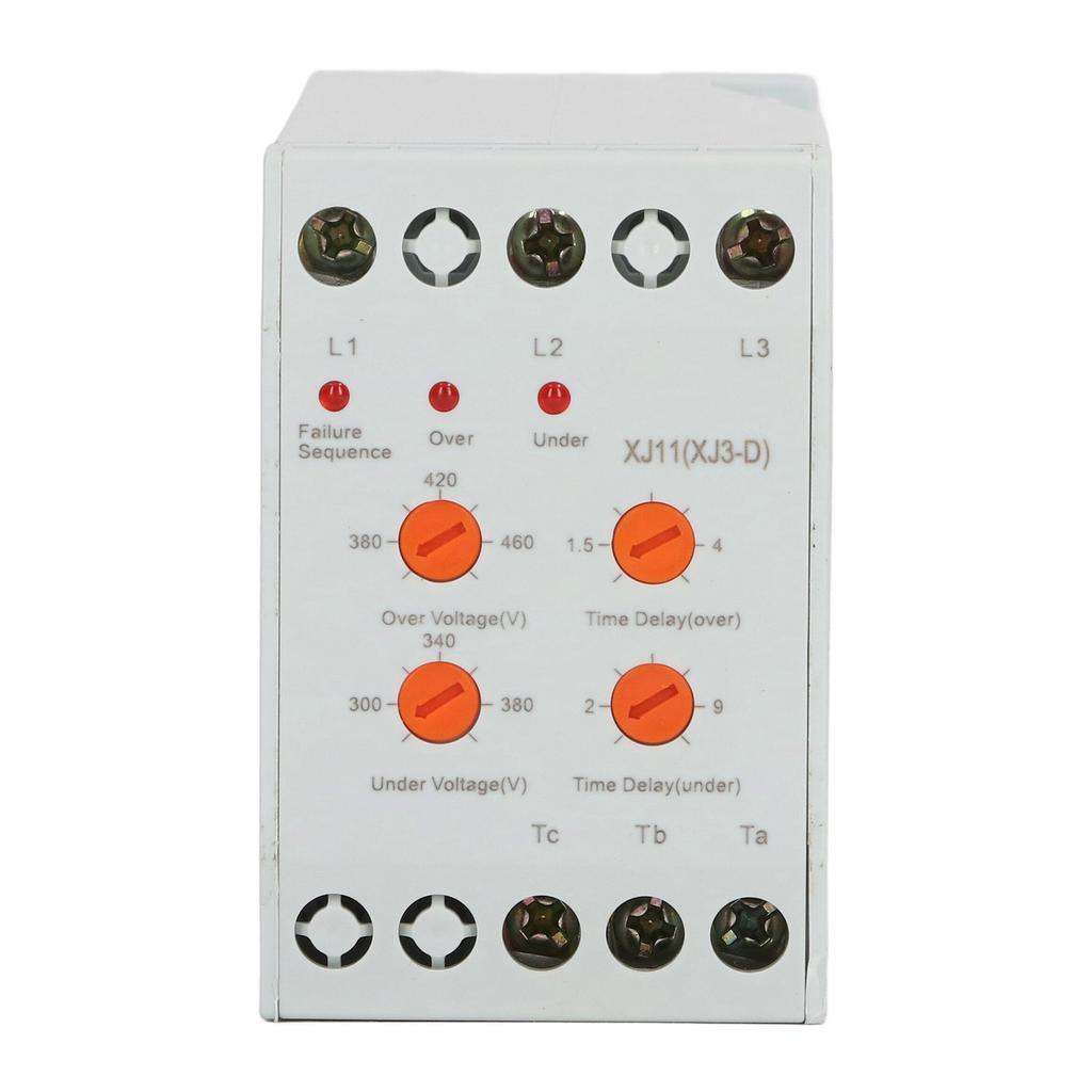 Protector de Defecțiune de Fază și Releu de Monitorizare a Secvenței Fazelor Dispozitiv de Protecție la Supratensiune AC380V