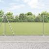 VidaXL Welded Wire Fence with 13 Flanged Posts 1.2x50 M Galvanized Steel 3352356