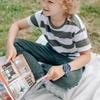 Kids Digital Sports Watch for Boys, 50m Waterproof, Dual Time, LED Display