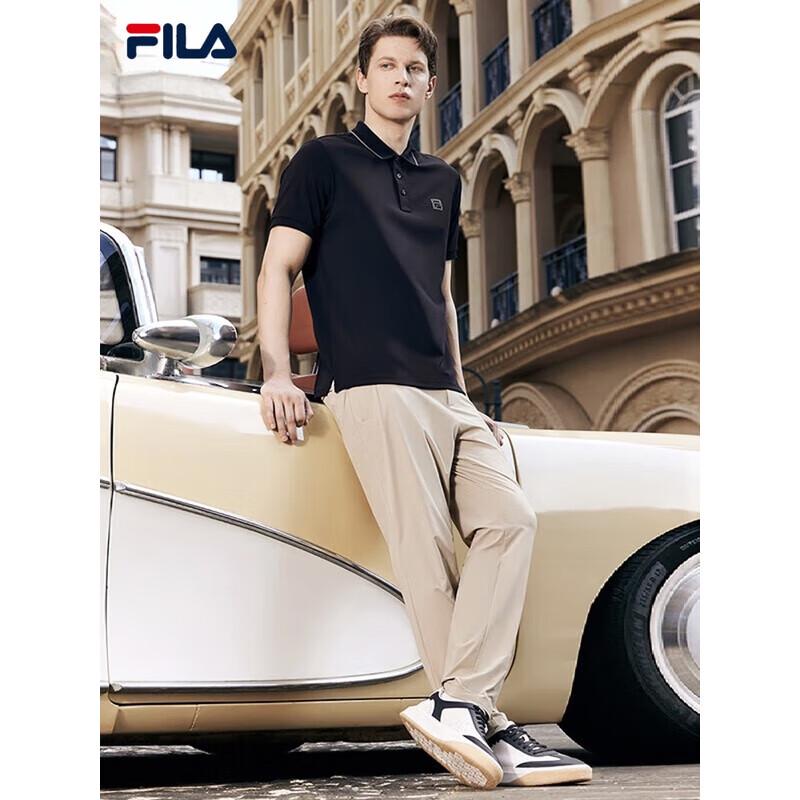 FILA Men s Knit Short Sleeve Polo Shirt XXL