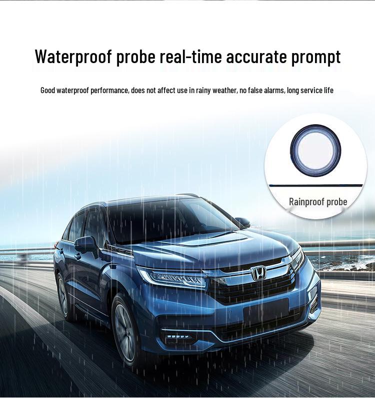 Front & Rear Radar with RAV4 Rongfang Instrument Display for 22 Models