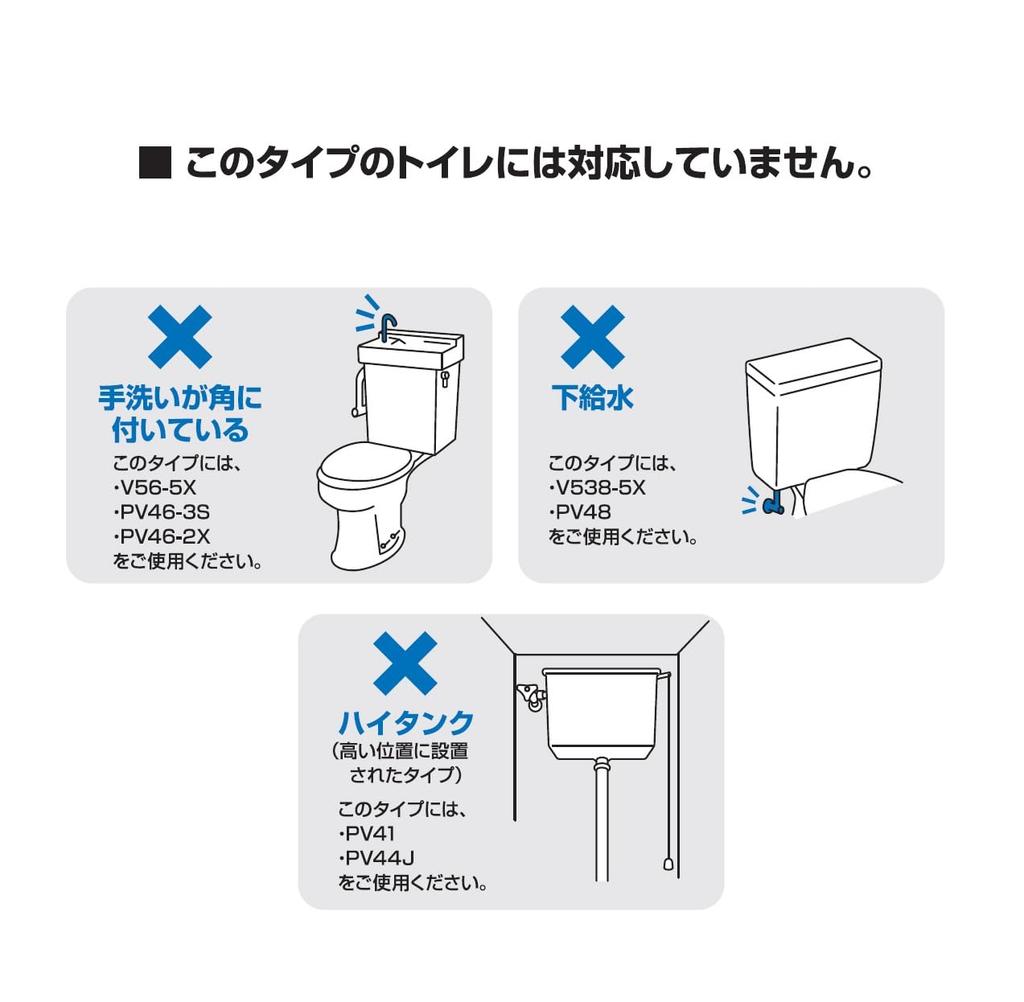 SANEI Toilet Tank Ball Water Level Compatible with Japanese and Western Style (Sanei) Multi-purpose Tap, ABS, Multi-type, Adjustment, Water-saving