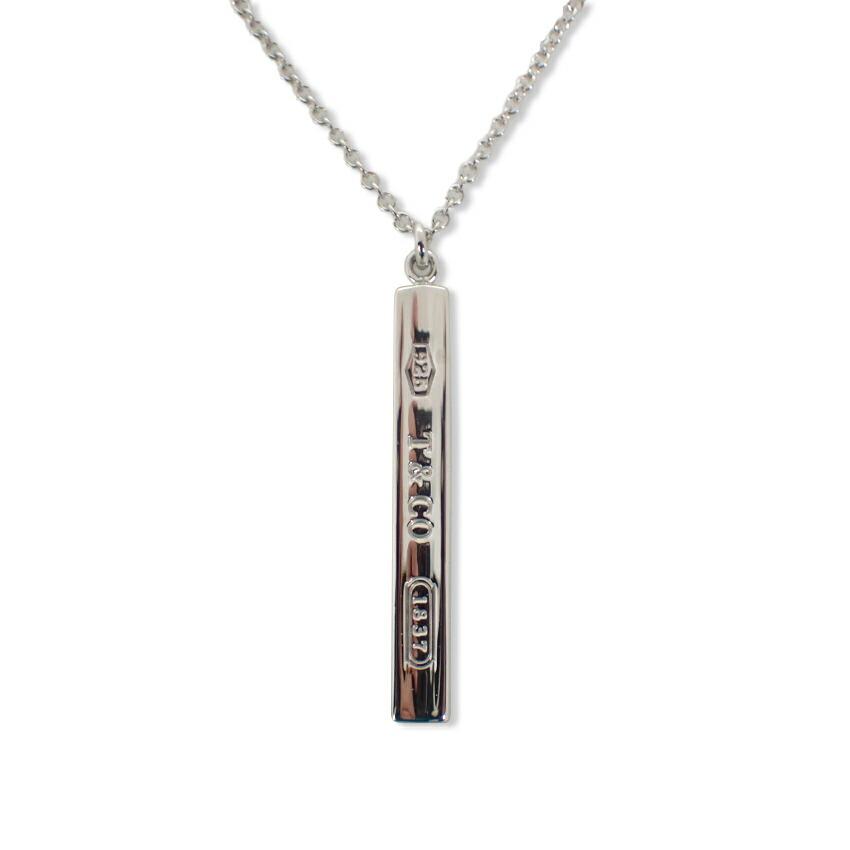 

[Б/у] TIFFANY/Tiffany SV925 1837 Bar Mini Подвеска/ожерелье [g230-70]