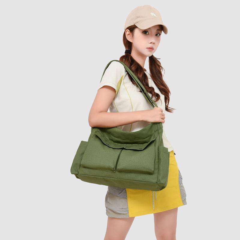 

Oxford cloth large-capacity bag women s 2025 new leisure short trip tote bag fashion shoulder messenger tide