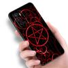 Pentagram 666 Demonic Satanic Black Silicone Phone Case For Xiaomi Redmi Note 10 11 11S 12 13 4G 8 9 11T Pro 5G + 8T 9S 10S 12S