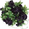 Artificial Black Rose Vines, Halloween Home, Outdoor Wedding, Green Plants, Festival Decorations