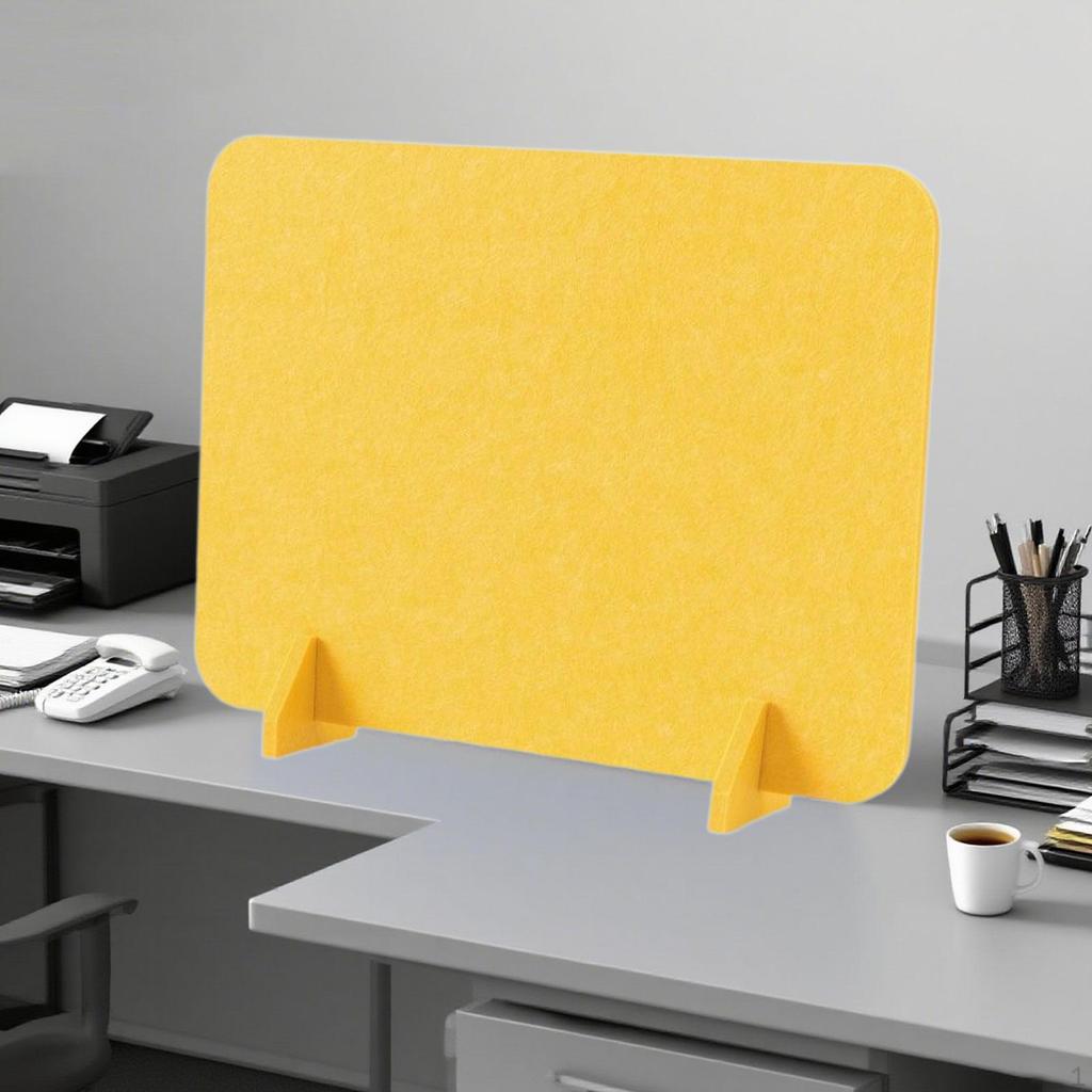 Acoustic Desk Divider Partition Desktop Board Privacy Panel for Office Table