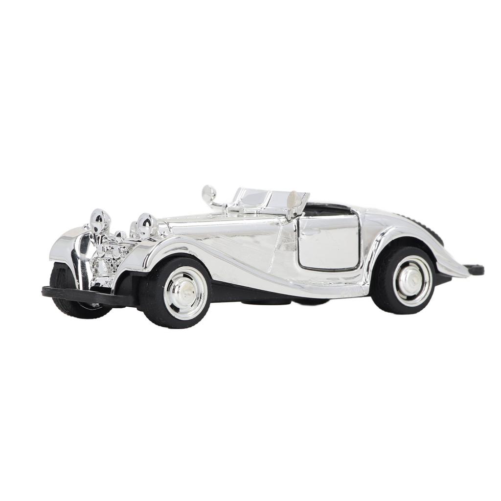 Vintage Car Model Ornament High Simulation Retro Alloy Car Model for Home Collection Decoration