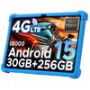 Pro pouzdro Doogee Tab G6 Nastavitelný stojánek Silikonový ochranný kryt na tablet