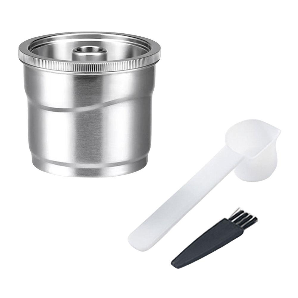 

Многоразовые кофейные капсулы из нержавеющей стали, многоразовые кофейные капсулы, фильтр для кофе эспрессо для машины Illy X7/Illy Y3/Illy Y5 серебряный