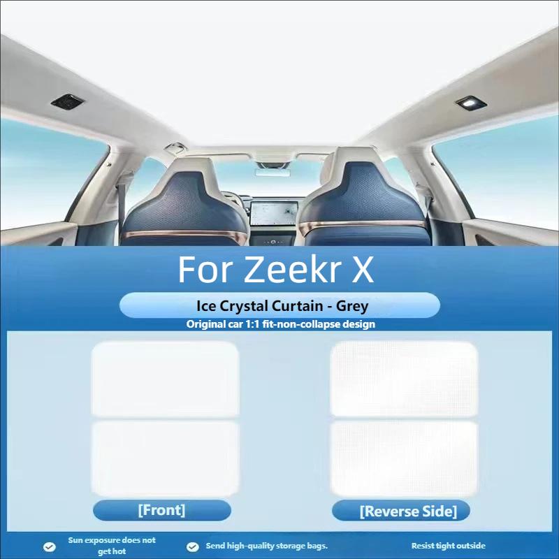For Zeekr X 001 007 GT Car Sunroof Sunshade Roof Sun Protection Heat Insulation Sunscreen UV Protection Car Accessories