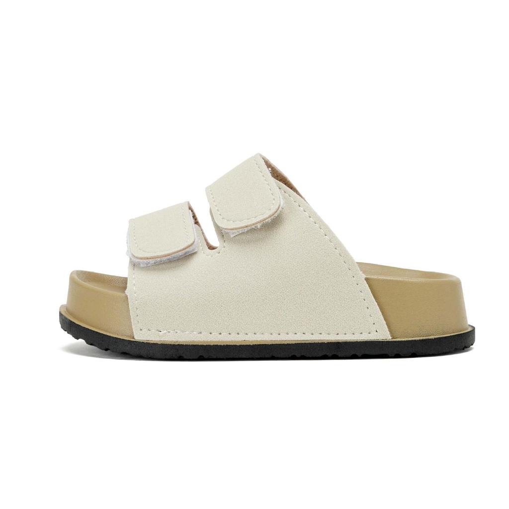 Non-Slip Kids' Birkenstock Sandals: Boys' Retro Flip-Flops & Girls' Velcro Sandals for Summer Outdoors