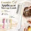 Transparent Scalp Liquid Applicator Comb Liquid Guiding Scalp Massager Comb  Unisex