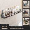 No-Drill Bathroom Suction Cup Shelf - Wall-Mounted Vanity & Toilet Storage Rack