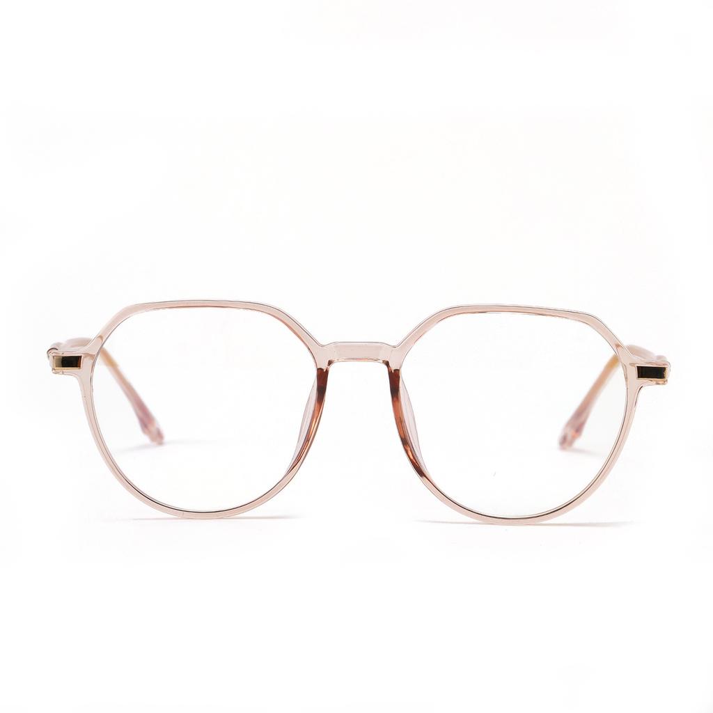 Glasses Tr75203 Oval Transparent Color Student Flat Mirror