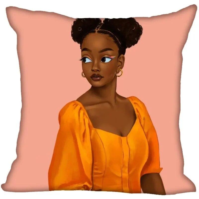 Home Sofa Office Cushion Pillowcase Wholesale New African Cartoon Women's Geometric