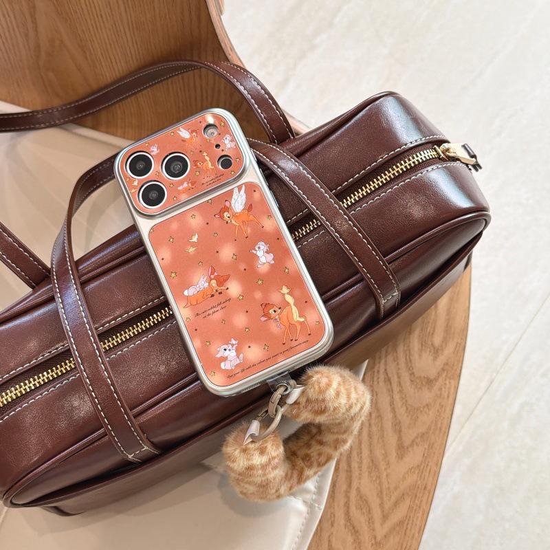 Apple 17 Pro Max Window 14 Stars Deer Rabbit iPhone 15/16 Pro Case with Lanyard