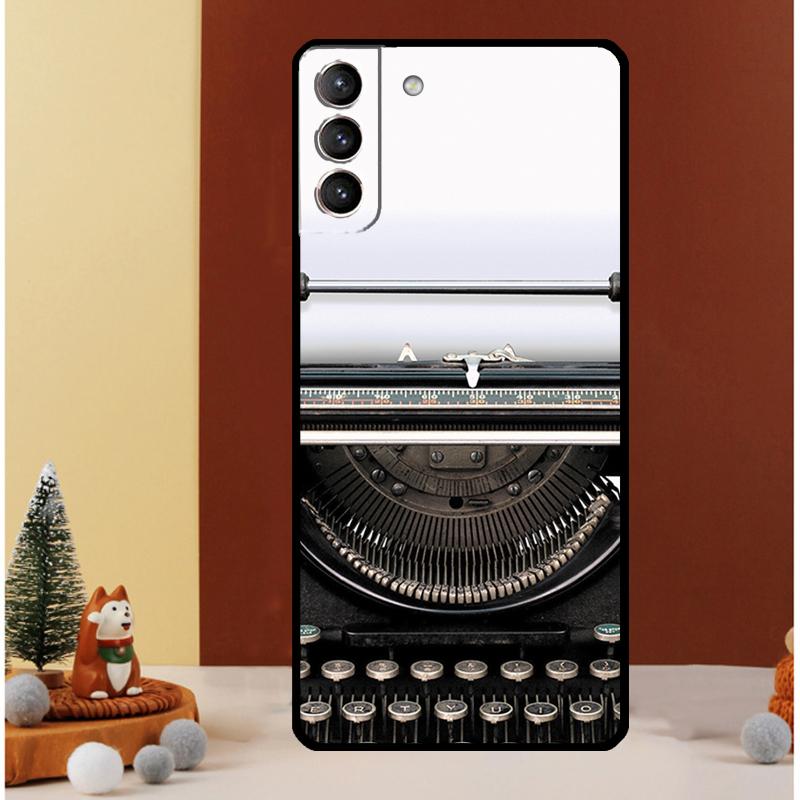 Retro Photo Camera Case For Samsung Galaxy S24 Ultra S23 S22 S21 S20 FE Note 20 S8 S9 S10 Note 10 Plus Cover