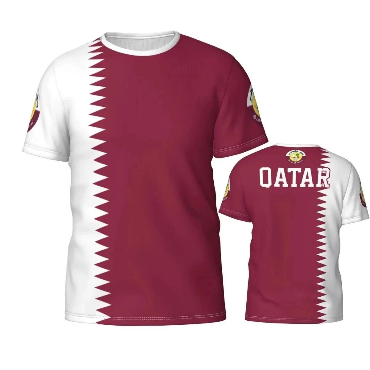 Qatar Breathable Football Jersey Unisex World Cup 2026 Soccer T-Shirt M