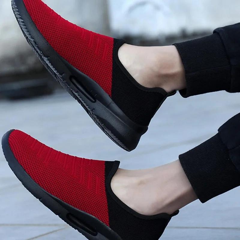 Damyuan Men Sneakers Loafers Slip on Casual Sports Shoes Comfortable Walking Luxury Male Business Shoe Driving Footwear