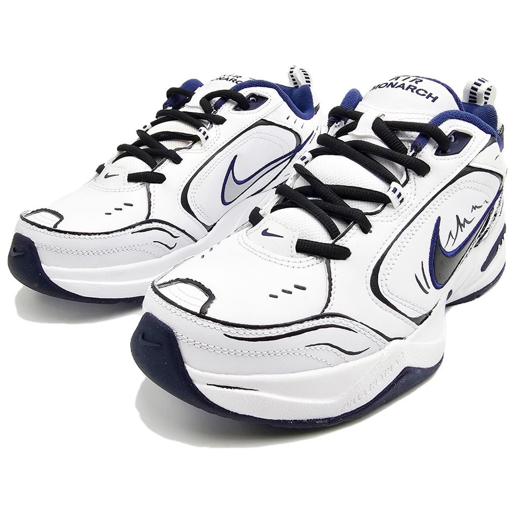 Nike Air Monarch 4 Slip Resistant, Abrasion Resistant, Support, Height Increasing Low top Chunky Sneakers Unisex 415445-102(Team145-)