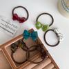 Ponytail Holder Acetic Acid Hair Tie Korean Style Hair Rubber Bands Bowknot Hair Rope  Girls