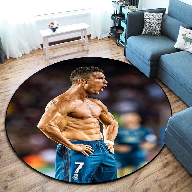 Cristiano Ronaldo Glory Carpet Living Room And Bedroom Mats Suitable For All Seasons Christmas Gifts Art Protective Pad