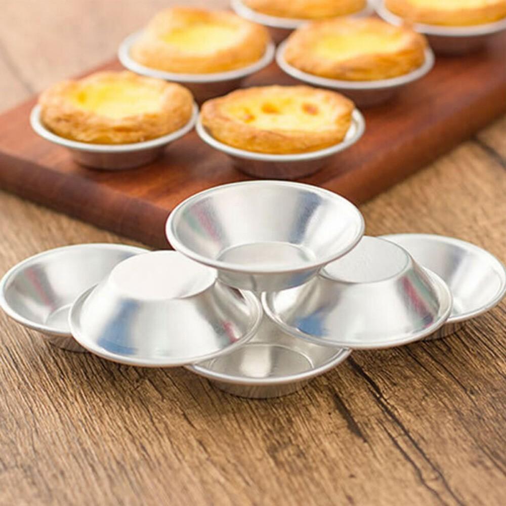 Cookie Egg Tart Moulds Pudding 10 Pcs Egg Tart Hot Baking Tools Cupcake