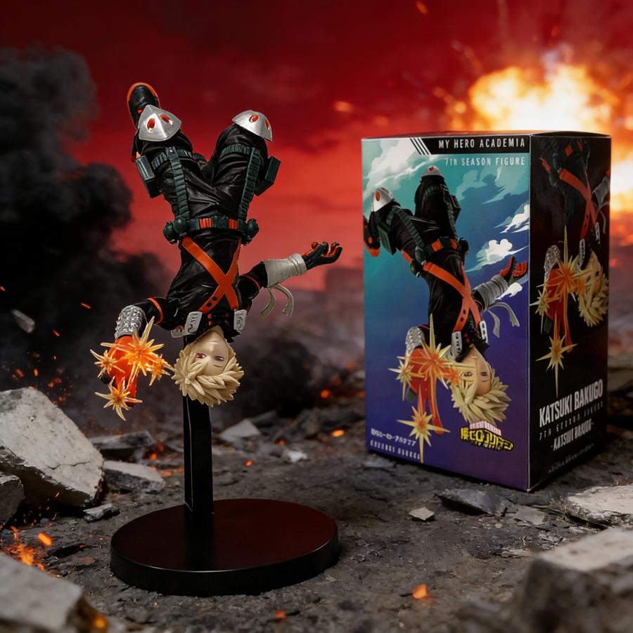 22cm Boku no Hero Academia Anime Figurka Bakugo Katsuki Akční Figurka Midoriya Izuku/All Might Figurka PVC Sběratelský Model Hračky
