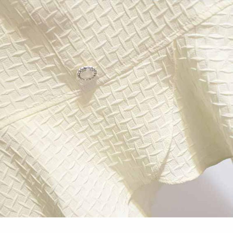 French Square Neck Top Women's Early Autumn High Grade Feel Early Autumn Waist Wrap Unique and Beautiful Foreign Style Shirt