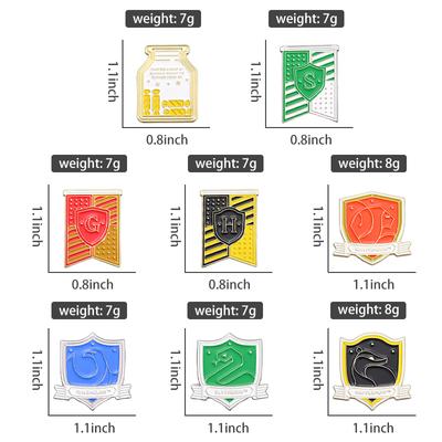Wizarding World Badge Enamel Pins Custom THEY'RE A KIND OF MUSCLE SWEET Brooches Lapel Badges Punk Jewelry Gift for Fans Friends
