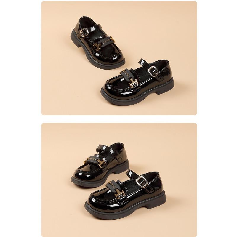 Girls' Leather Shoes Summer New Fashion Fashion Children's Princess Shoes Big Children British Style Little Girl Single Shoes