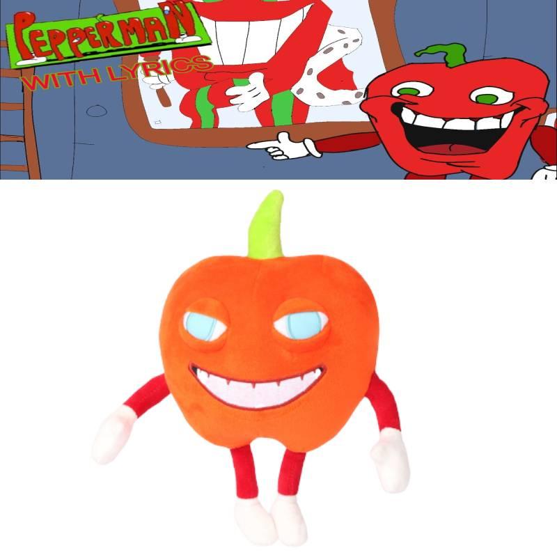 Pepperman Plush Toy From Pizza Tower Game