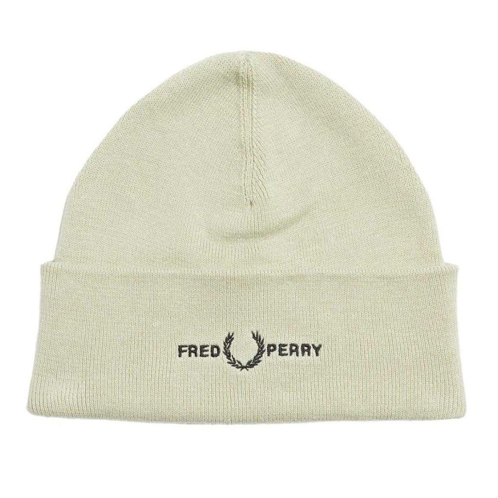 Fred Perry Unisex Adult Graphic Logo Beanie