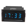  4.5-30V Waterproof Dustproof Car Auto Electronic Clock LED Digital Display (Red)