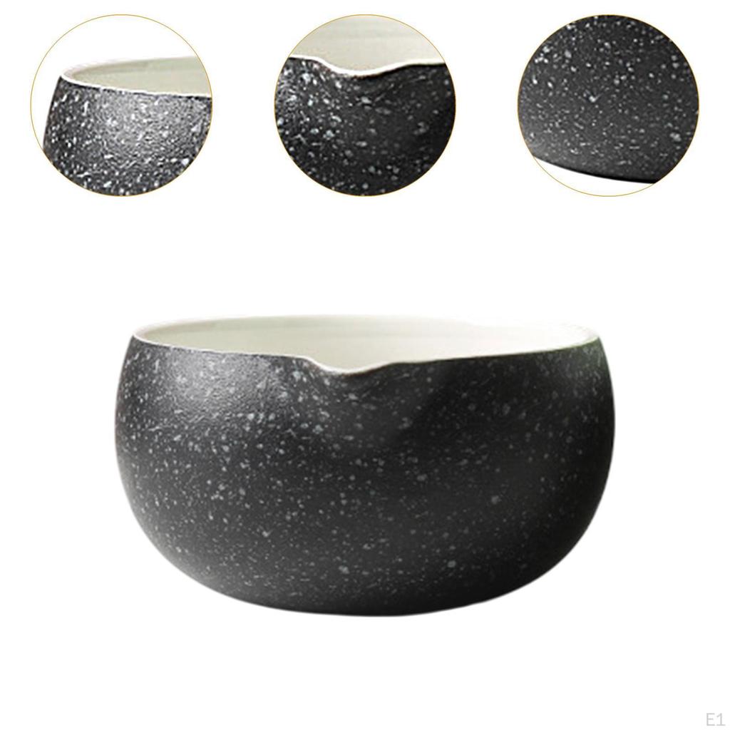 Bol Matcha Accesorii Ceramice cu Cioc de Turnare Amestecare Ceai pentru Acasă Birou