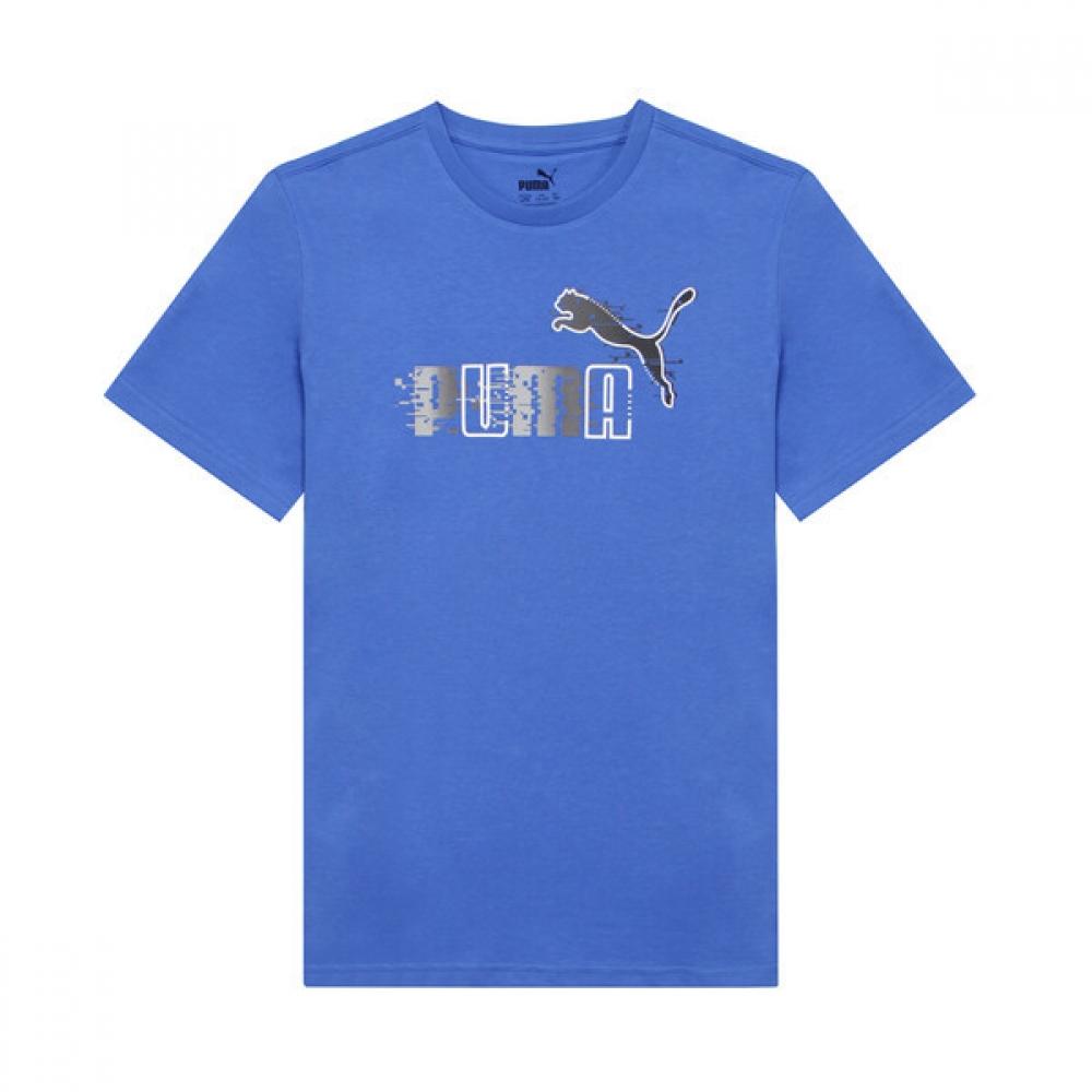 

Puma Kids Kids Junior ShorT Sleeve T shirT Blue 676827 47 67682747/No. 140