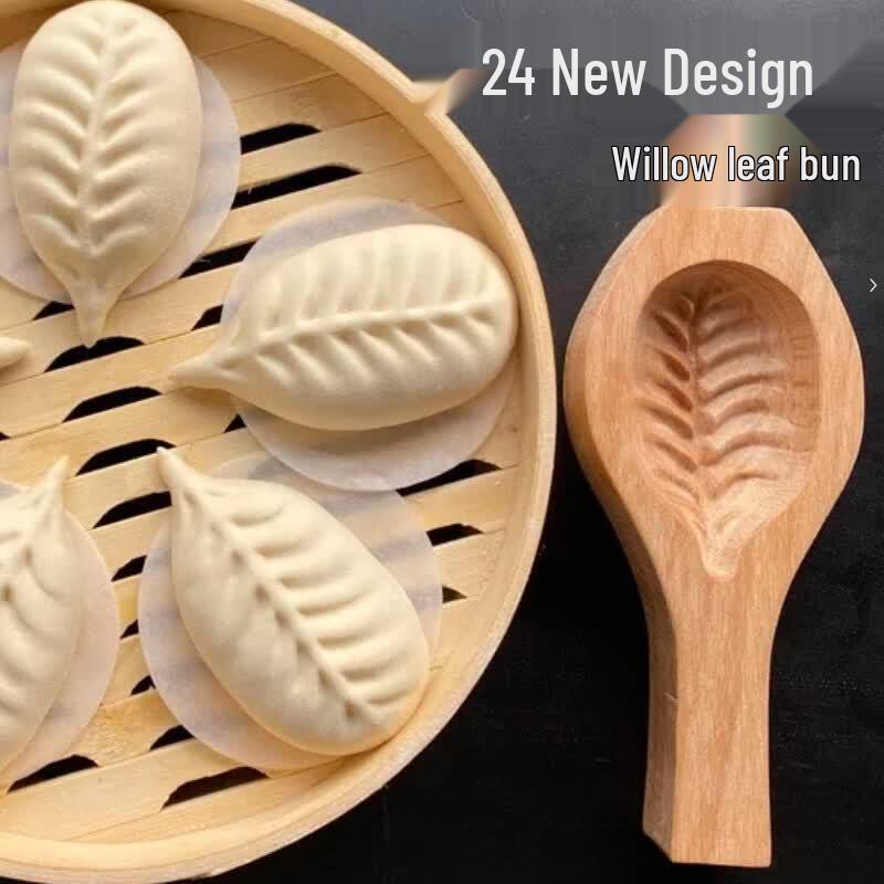 Set di Attrezzi per la Preparazione di Panini Baozi in Legno Massello Youluo