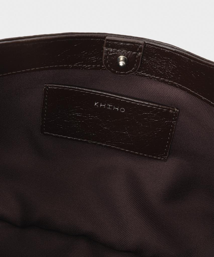 Khiho Liora Studded Bag Brown