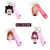 New Blackpink Silicone Keychain Cute Couple Bag Charm Car Accessory