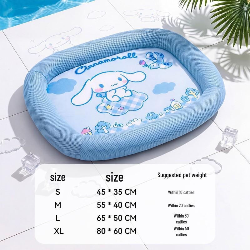 Cooling Sandwich Bib Dog House with Cool Mat for Small and Medium Dogs and Cats - Spring and Summer Pet Supplies