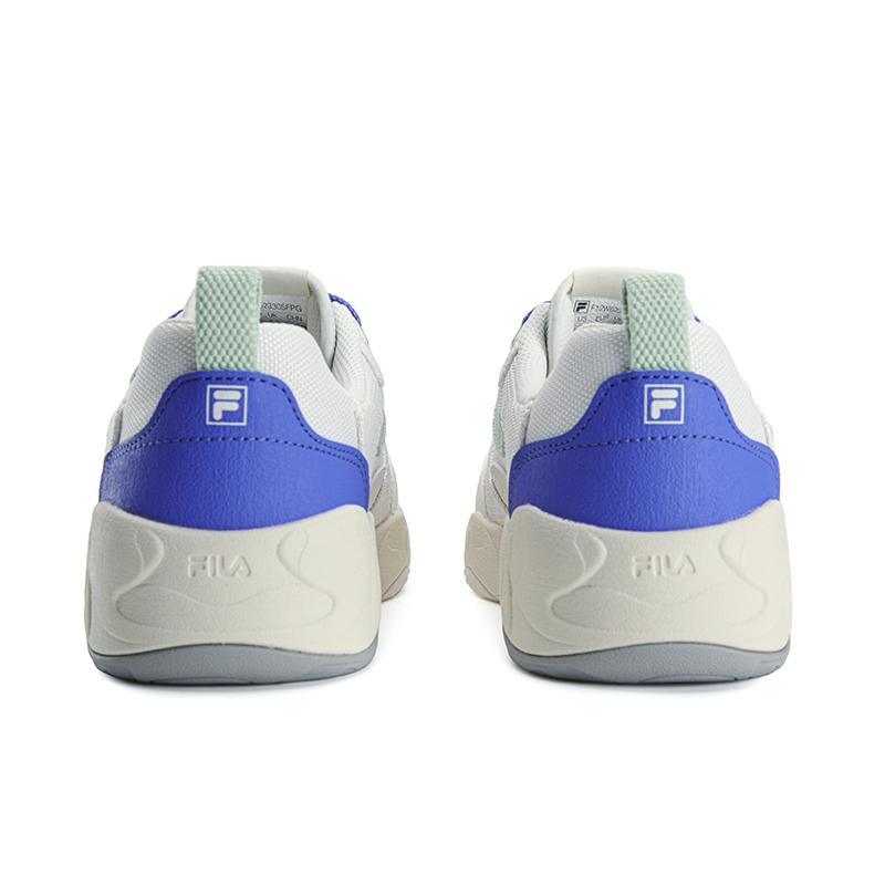 FILA CHAMEO Breathable Low top Skateboard Shoes Women's White Blue F12W623305FPG