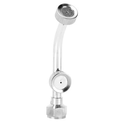 G1/4 Dual Nozzle Stainless Steel Fan Shaped Spray Nozzle Agriculture Electric Sprayer Accessory